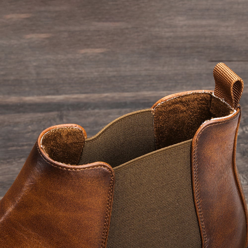 Chaussures Chelsea hommes élégantes, confortables et imperméables, parfaites pour le quotidien urbain.