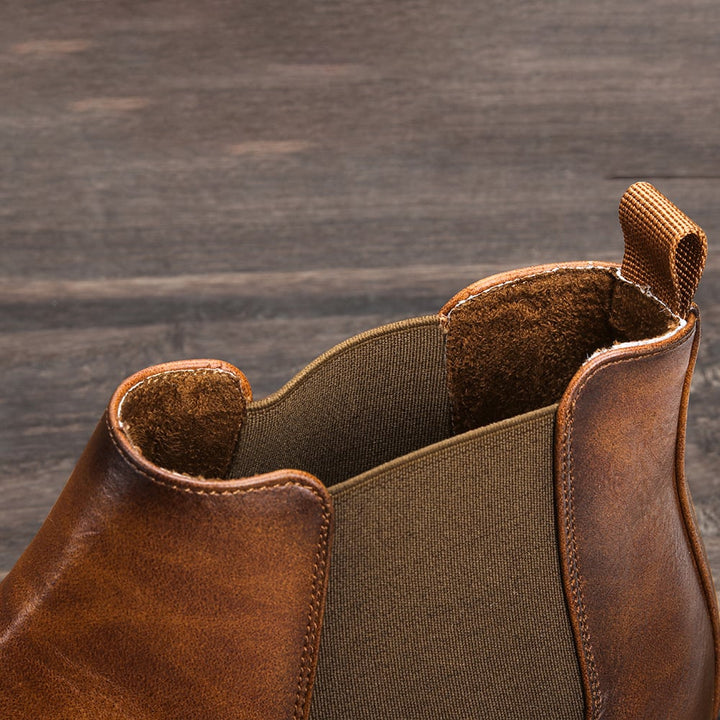 Chaussures Chelsea hommes élégantes, confortables et imperméables, parfaites pour le quotidien urbain.