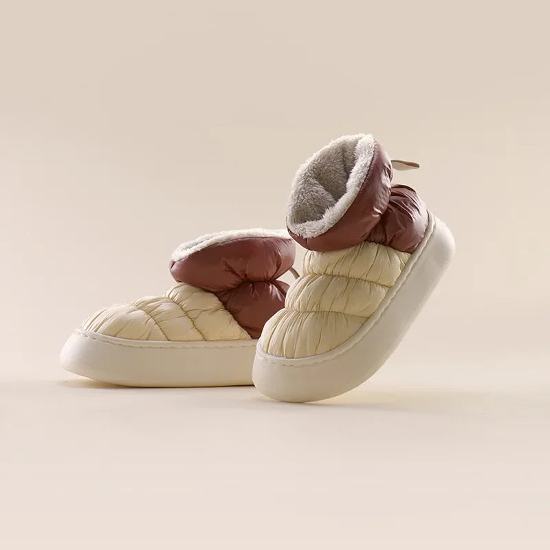 Bottes polyvalentes imperméables et chaudes, idéales pour toutes les aventures hivernales unisexe.
