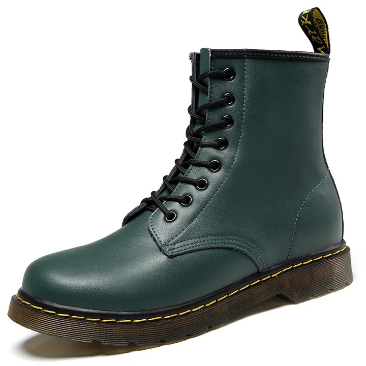 Collection de bottes Martin en cuir de différentes couleurs, un choix durable et élégant pour tous