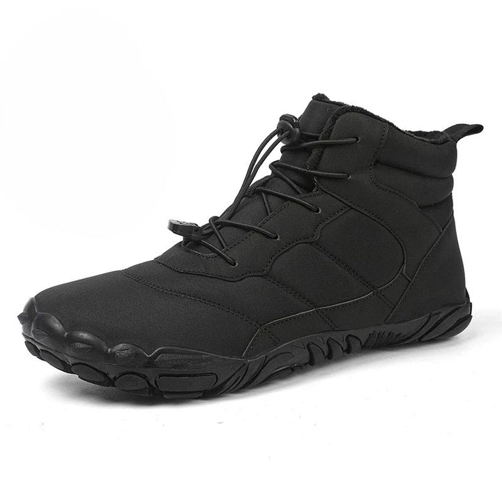 Bottes neige montantes imperméables pour homme et femme, avec semelle antidérapante pour l'extérieur et le trekking.