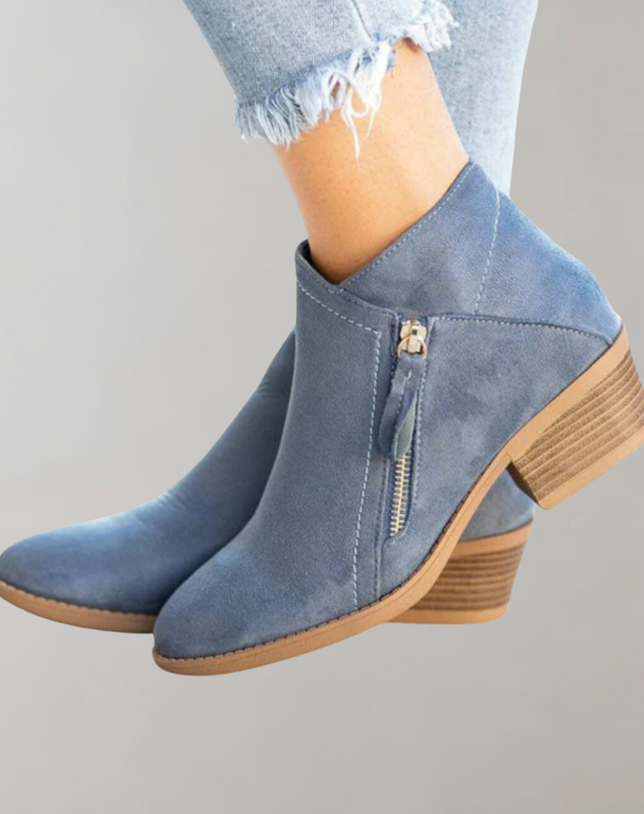 Chaussures orthopédiques pour femmes, bottines élégantes et chaudes, assurant confort et soutien toute la journée.
