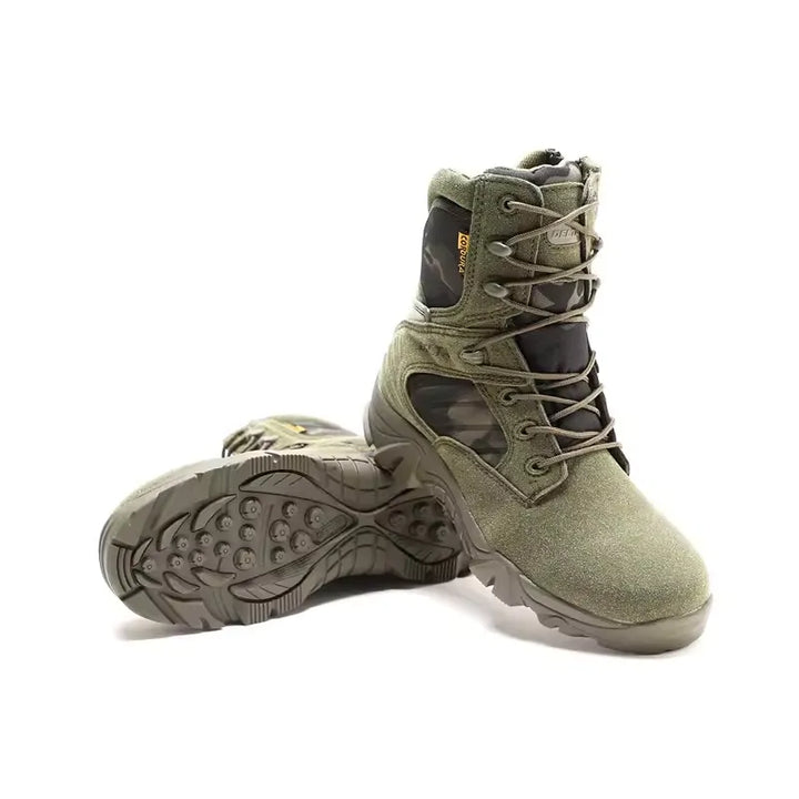 Bottes de randonnée outdoor hommes, confortables pour l'aventure et le trekking.