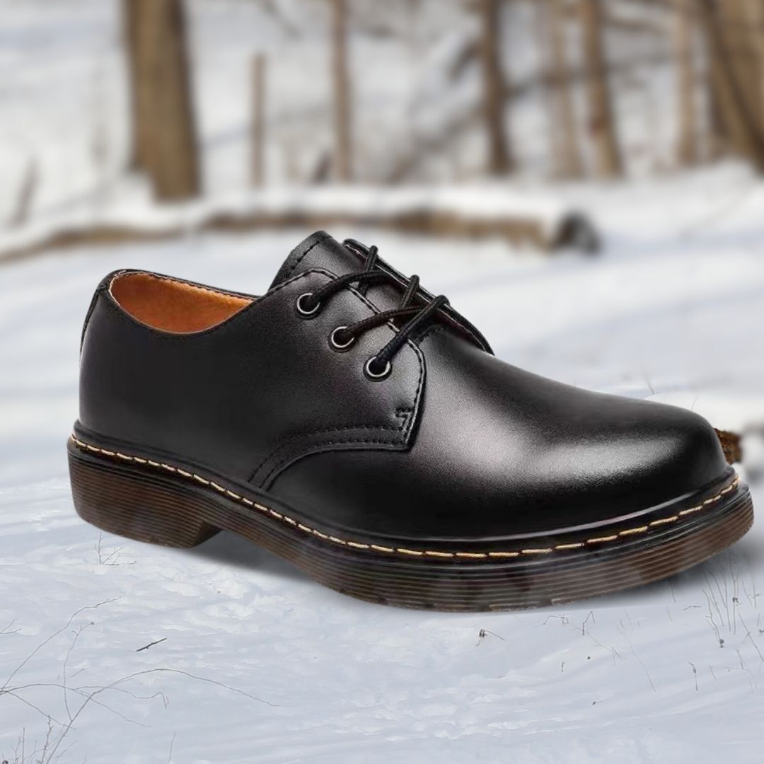 "Bottines basses en cuir élégant pour hommes, confortables et stylées, disponibles en plusieurs couleurs."