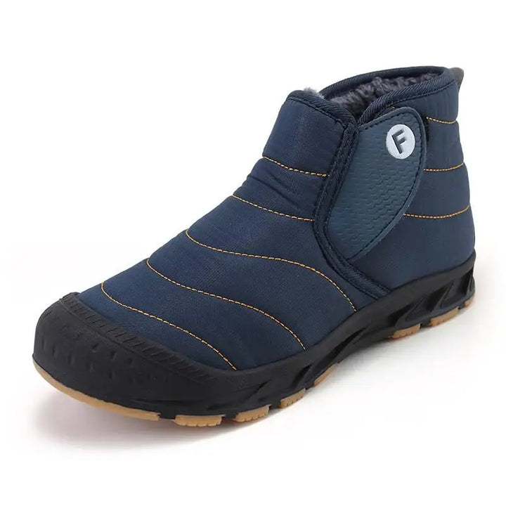 Bottines d'hiver unisexes, modèle classique et durable, parfaites pour le froid et la neige.