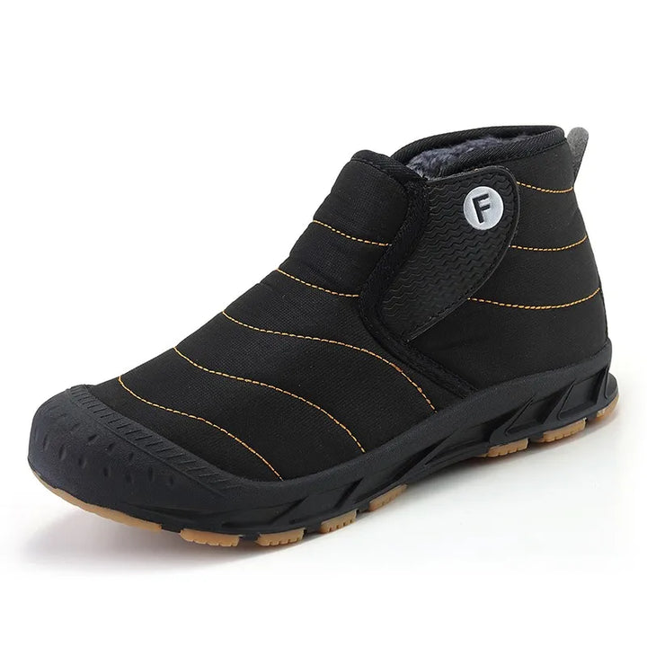 Bottines chaudes en fourrure pour hommes et femmes, garantissant un confort optimal tout l'hiver.