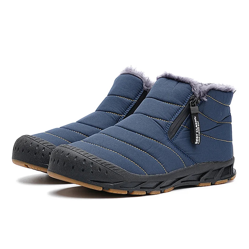 Bottines de neige fonctionnelles, chaudes, imperméables et antidérapantes pour toutes vos activités d'hiver.