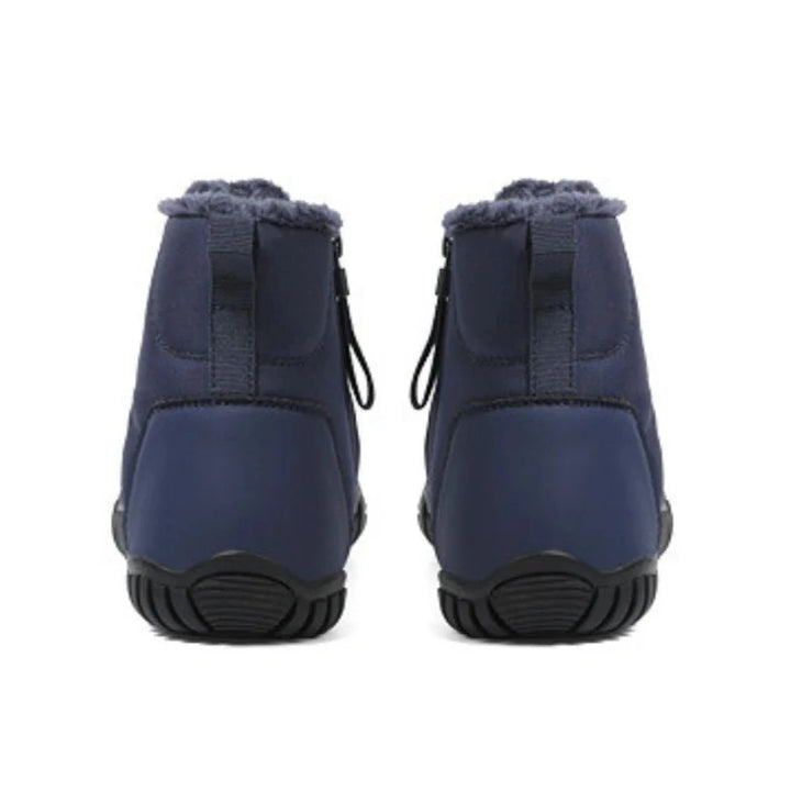 Chaussures d'hiver unisexes ultra-chaudes, antidérapantes, pour un confort pieds nus optimal dans la neige.