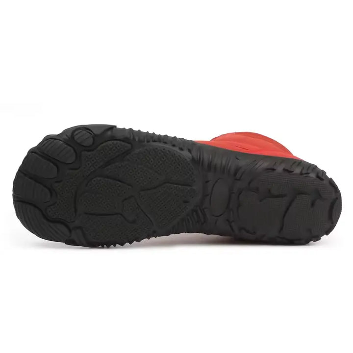 Bottines "pieds nus" unisexes pour l'hiver, chaudes et confortables, conçues pour affronter le froid.