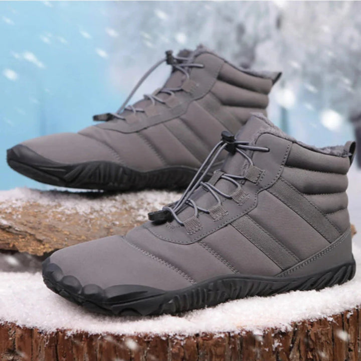 Bottines unisexes ultra chaudes et confortables, idéales pour la neige, la randonnée et l'hiver rude.