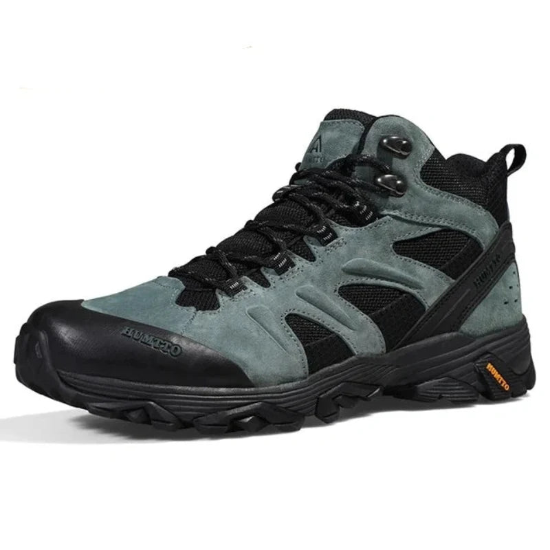 Bottines de randonnée pour hommes, garantissant confort et protection imperméable/respirante pour vos aventures en pleine nature.