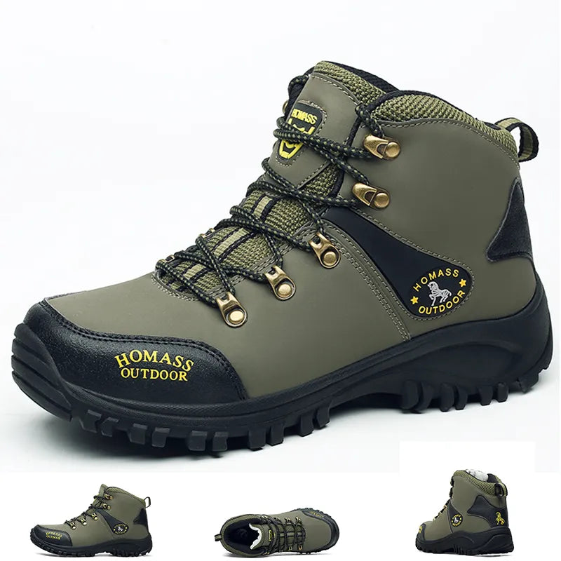 Bottines de randonnée confortables unisexe, design moderne, parfaites pour l'exploration et le plein air.