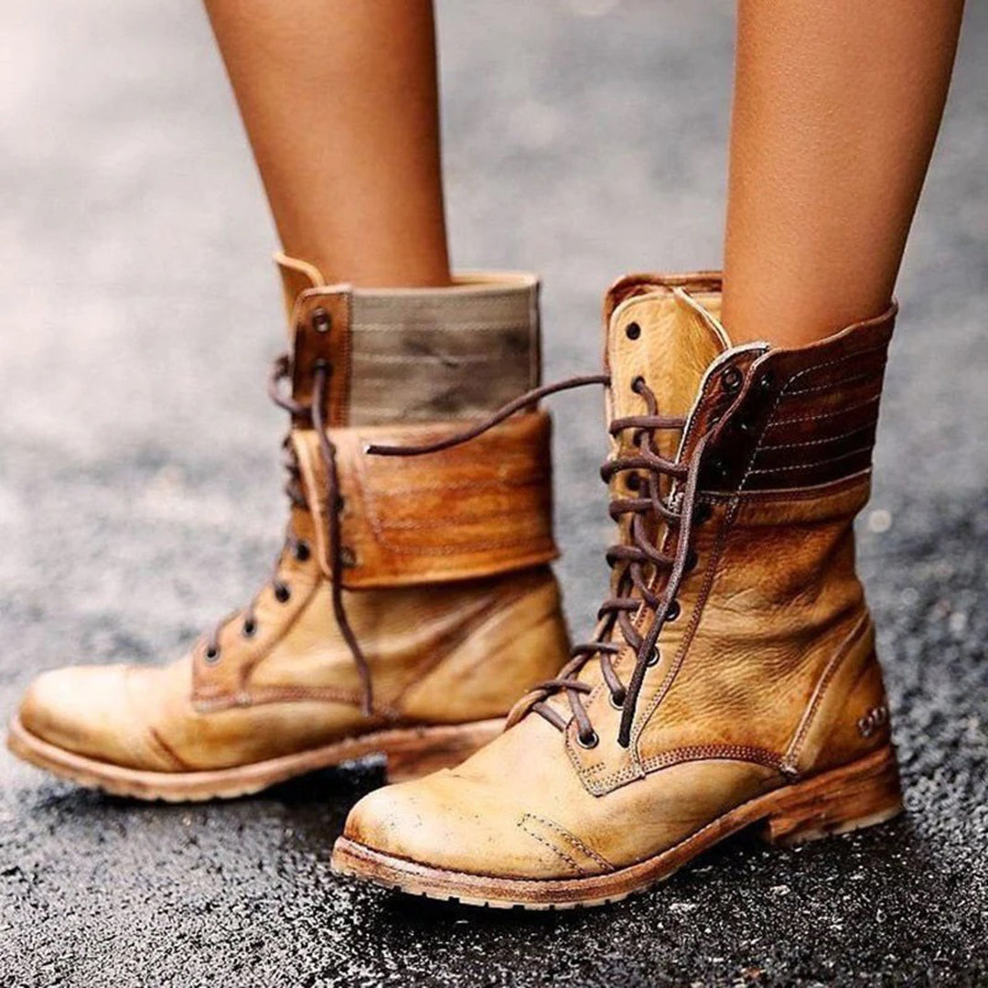 Bottines femme Ambre élégantes et confortables, parfaites pour l'automne-hiver. Chaussures mode femme polyvalentes.