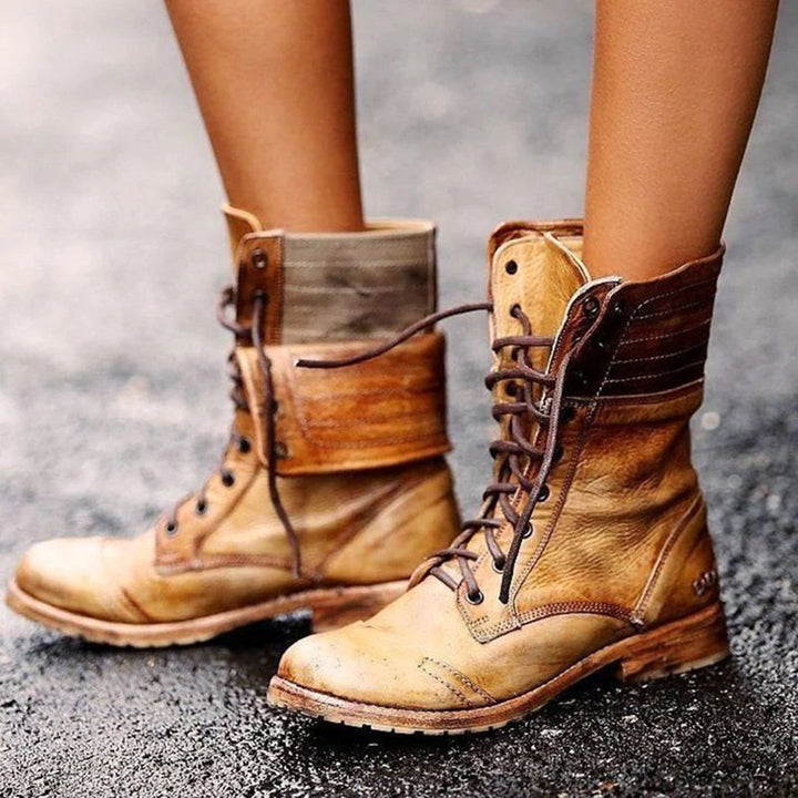 Bottines femme Ambre élégantes et confortables, parfaites pour l'automne-hiver. Chaussures mode femme polyvalentes.