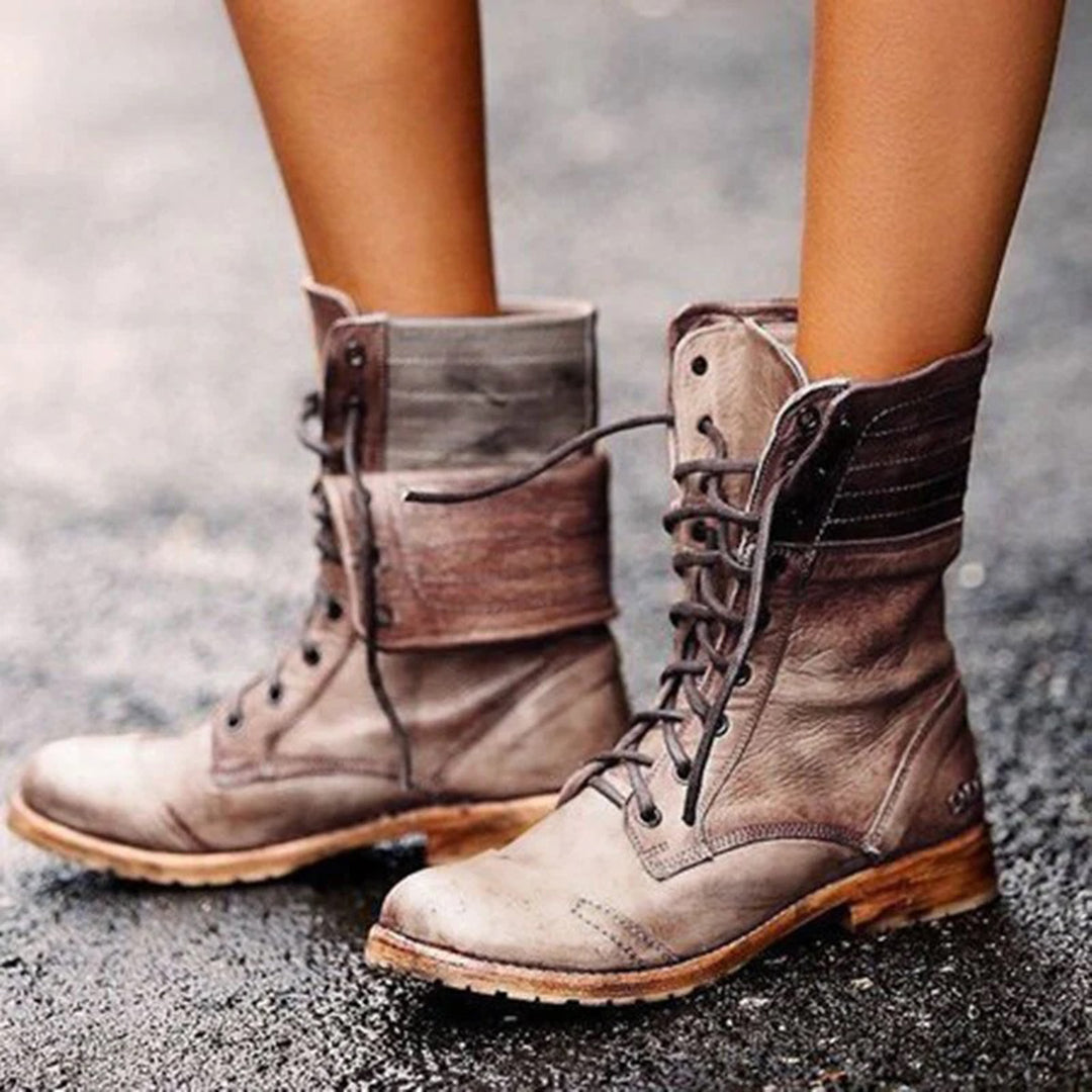 Chaussures femme Ambre, bottines confortables et élégantes idéales pour l'automne et l'hiver. Style polyvalent.