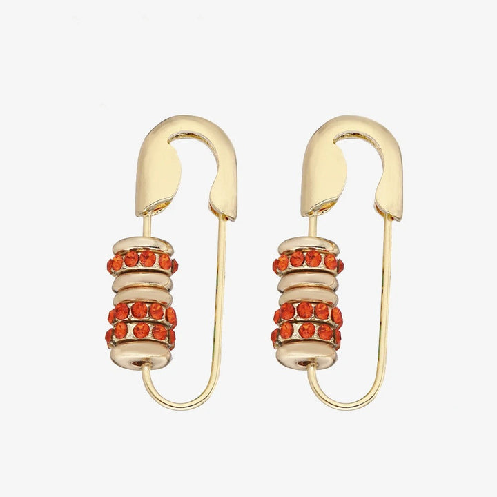 Boucles d'oreilles femmes, pendentif géométrique et coloré, pour un style actuel et chic