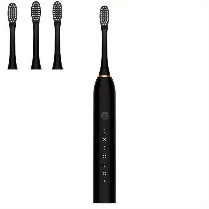 Brosse à dents électrique : 6 modes, minuteur, nettoyage profond, design ergonomique.