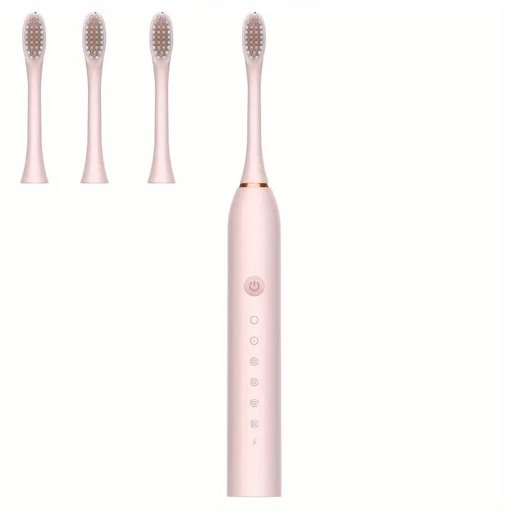 Brosse à dents électrique : 6 modes, minuteur, nettoyage profond, design ergonomique.