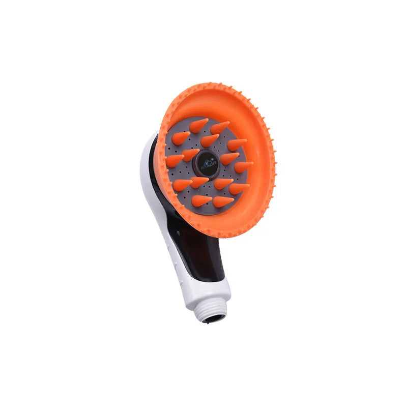 Brosse massage cuir chevelu silicone. Soins capillaires relaxants. Stimule la circulation sanguine pour des cheveux sains et 
