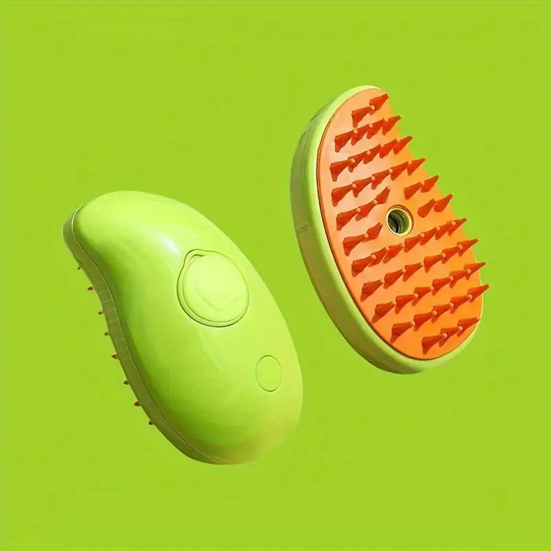 Brosse vapeur chien: soin pelage, massage relaxant, brillance garantie.