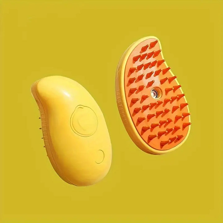 Brosse vapeur chien: soin pelage, massage relaxant, brillance garantie.