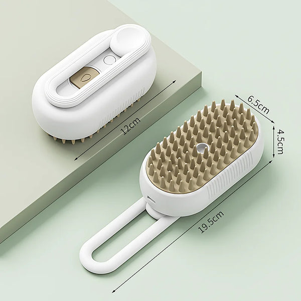 Brosse vapeur chien: soin profond, pelage brillant.  Toilettage facile et efficace à domicile.