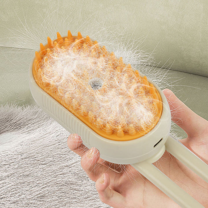 Brosse vapeur chien: soin profond, pelage brillant.  Toilettage facile et efficace à domicile.