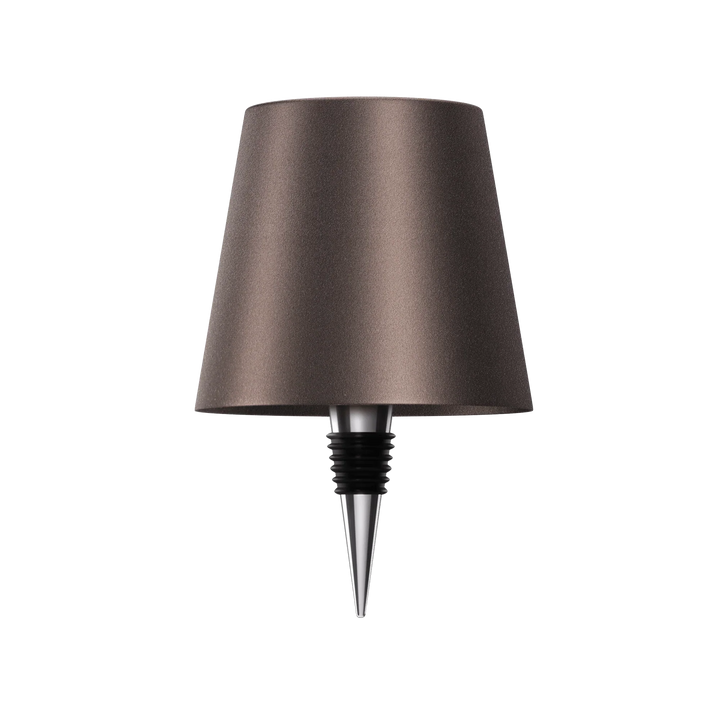 Lampe d'ambiance sans fil, design bouteille. Éclairage décoratif LED facile à déplacer et installer.