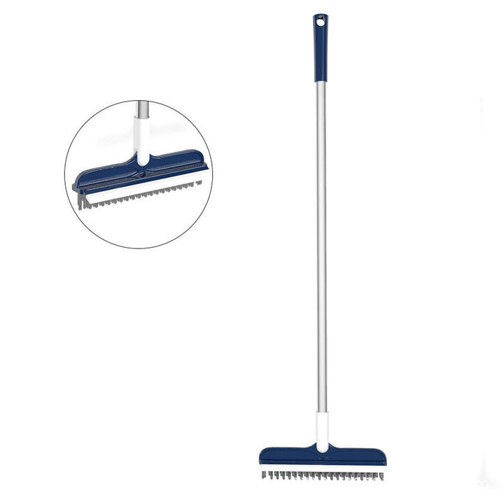 Brosse de nettoyage 2 en 1 pour espace de toilette