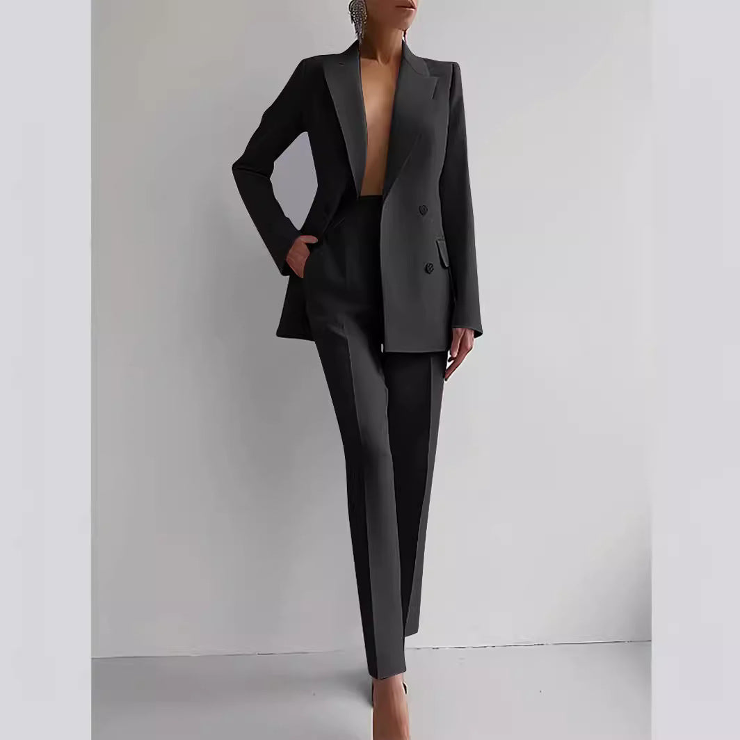 Conjunto elegante para mujeres - Blazer y Pantalón Slim
