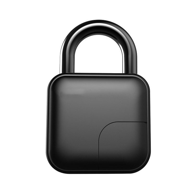 Cadenas biométrique IP65, ouverture empreinte digitale, sécurité sans clé, design compact et robuste.