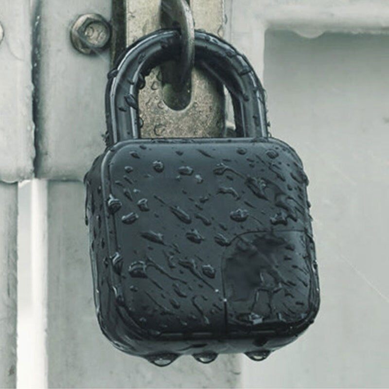 Cadenas biométrique IP65, ouverture empreinte digitale, sécurité sans clé, design compact et robuste.