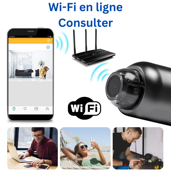 Caméra sécurité enfant HD discrète. Surveillance haute définition, petite taille, vision nocturne.