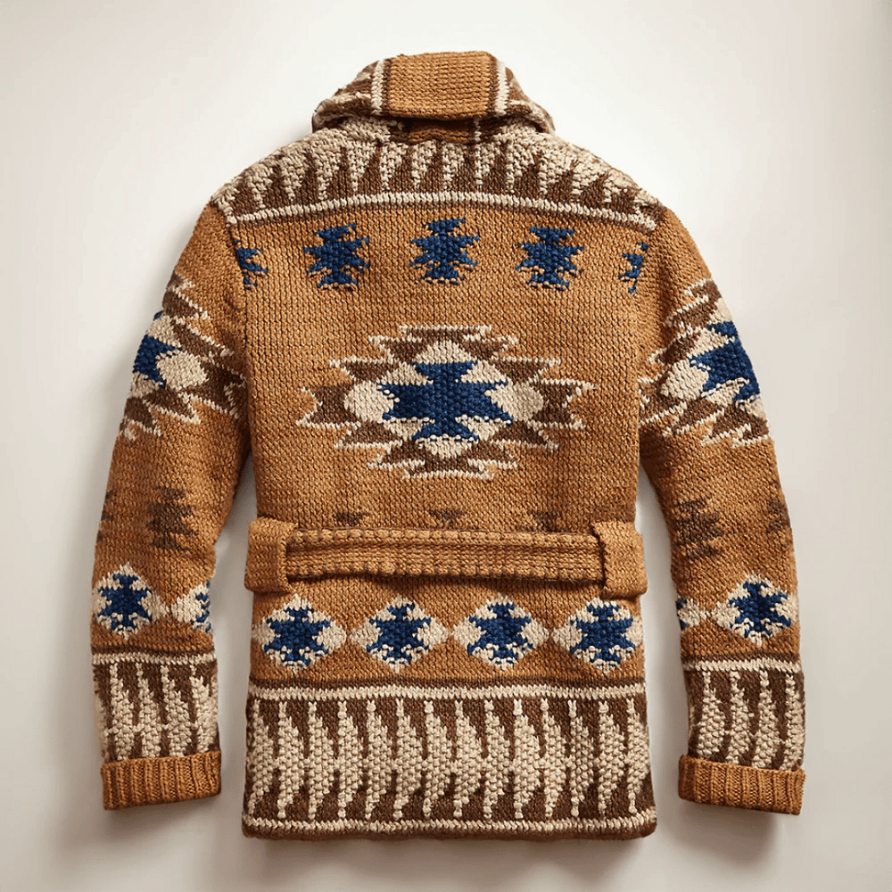 Gilet cardigan homme Arman décontracté et élégant. Pull classique confortable, idéal pour un look hivernal tendance.