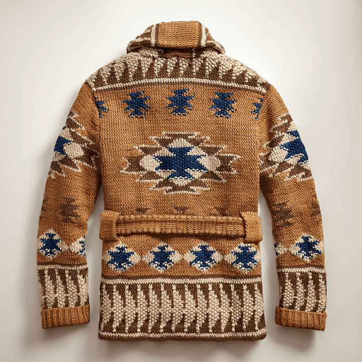 Gilet cardigan homme Arman décontracté et élégant. Pull classique confortable, idéal pour un look hivernal tendance.
