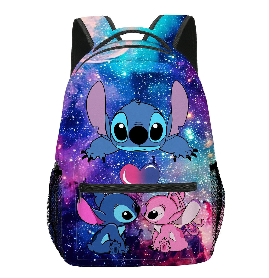 Cartable enfant tendance, design galactique, personnages attachants.  Sac scolaire pratique et stylé.