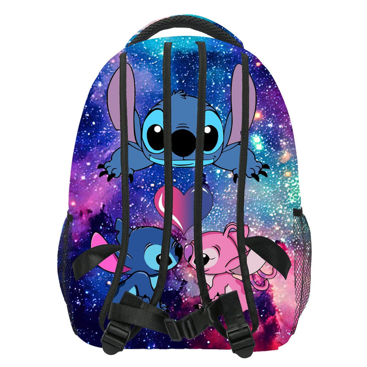 Cartable enfant tendance, design galactique, personnages attachants.  Sac scolaire pratique et stylé.