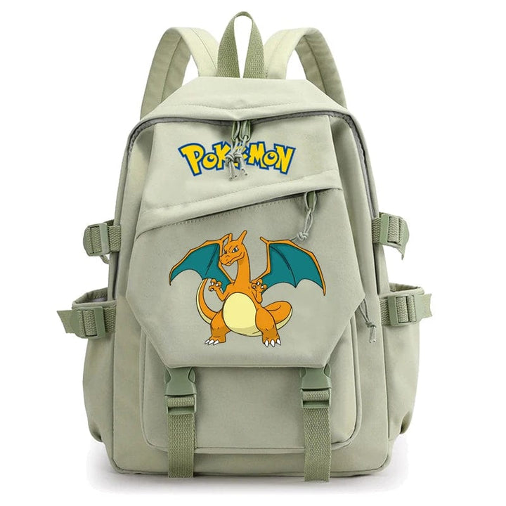 "Cartable Pokémon coloré avec Pikachu, design spacieux pour livres et fournitures scolaires, idéal rentrée scolaire."