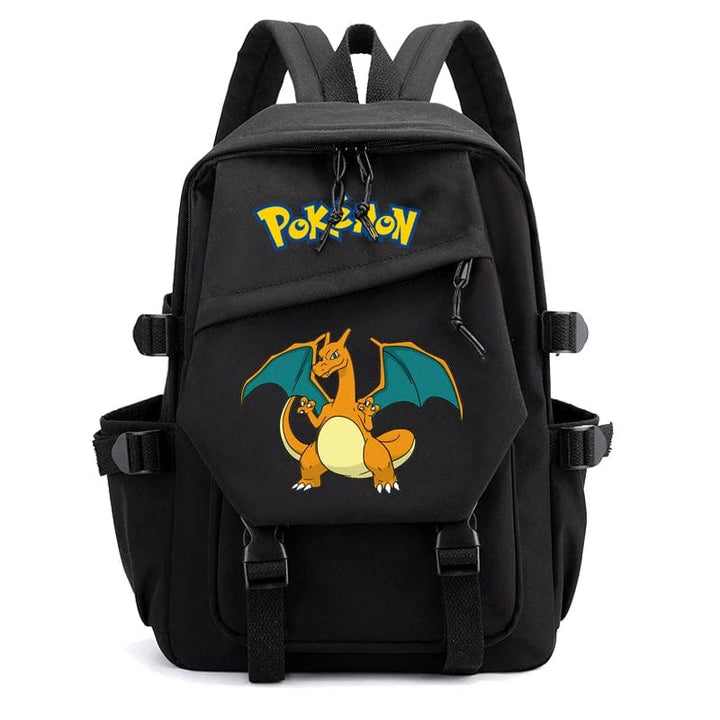 "Cartable Pokémon coloré avec Pikachu, design spacieux pour livres et fournitures scolaires, idéal rentrée scolaire."