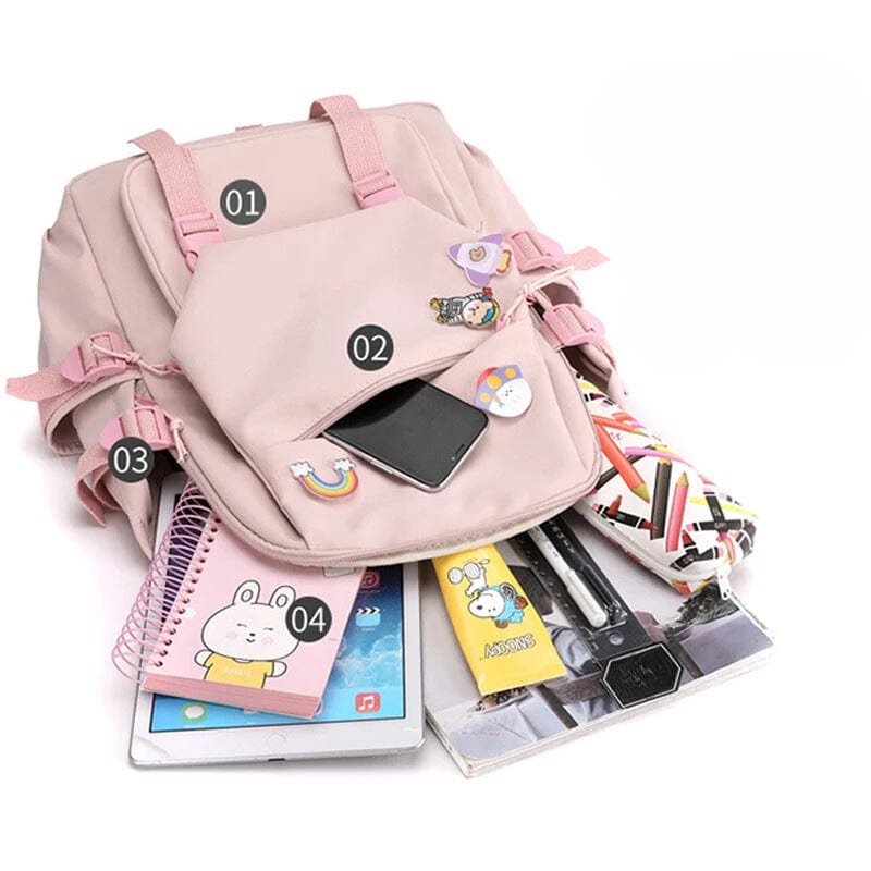 "Cartable Pokémon coloré avec Pikachu, design spacieux pour livres et fournitures scolaires, idéal rentrée scolaire."