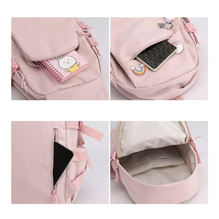 "Cartable Pokémon coloré avec Pikachu, design spacieux pour livres et fournitures scolaires, idéal rentrée scolaire."