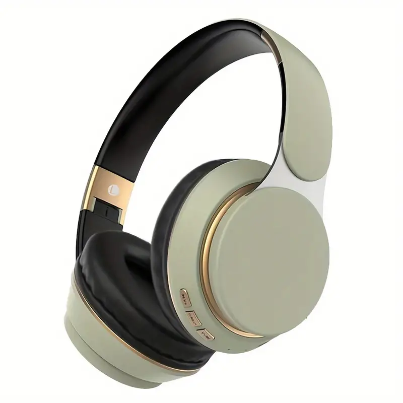 Profitez d'une musique sans fil immersive avec ce casque d'écoute Bluetooth portable et confortable.