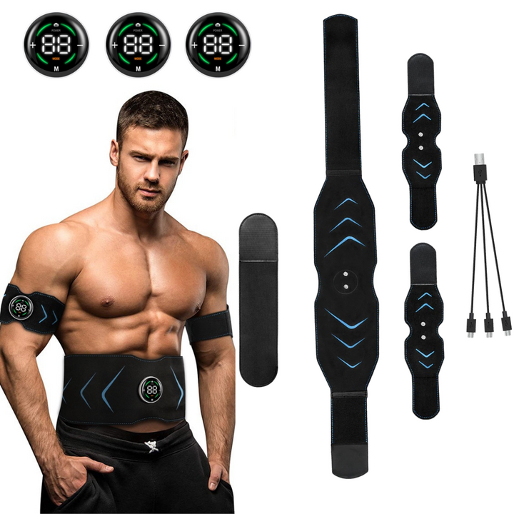 Ceinture amincissante électrostimulation. Brûle graisses, muscle abdominaux.  Confort optimal.