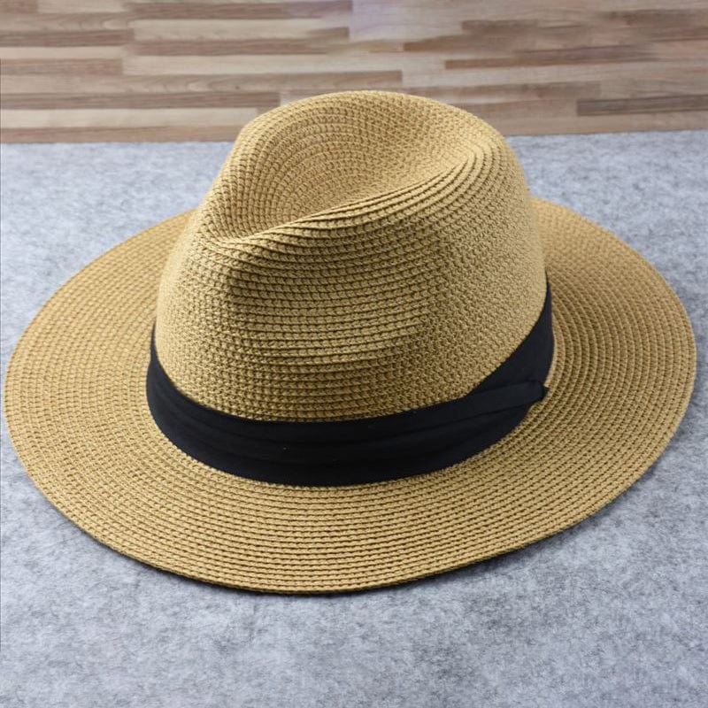Chapeau unisexe classique élégant, fait main, léger et confortable. Parfait pour la protection solaire.