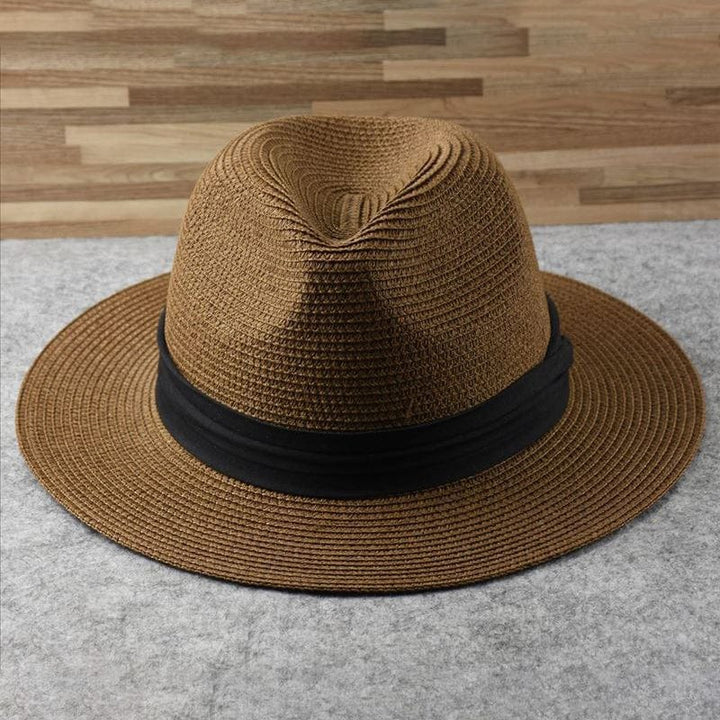 Chapeau élégant unisexe fait main. Léger, confortable. Idéal pour un style intemporel et la mode d'été.