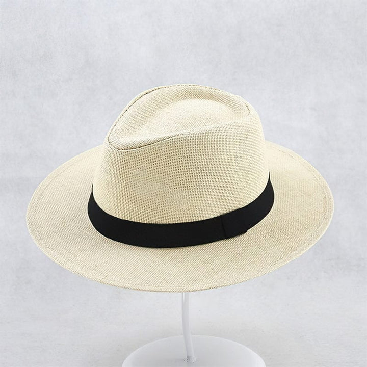 Chapeau unisexe classique et élégant, fait main, léger et confortable pour l'été.