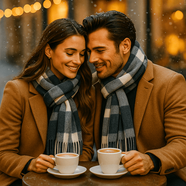 Accessoire hiver élégant : écharpe homme douce, assurant chaleur et confort optimal contre le froid.