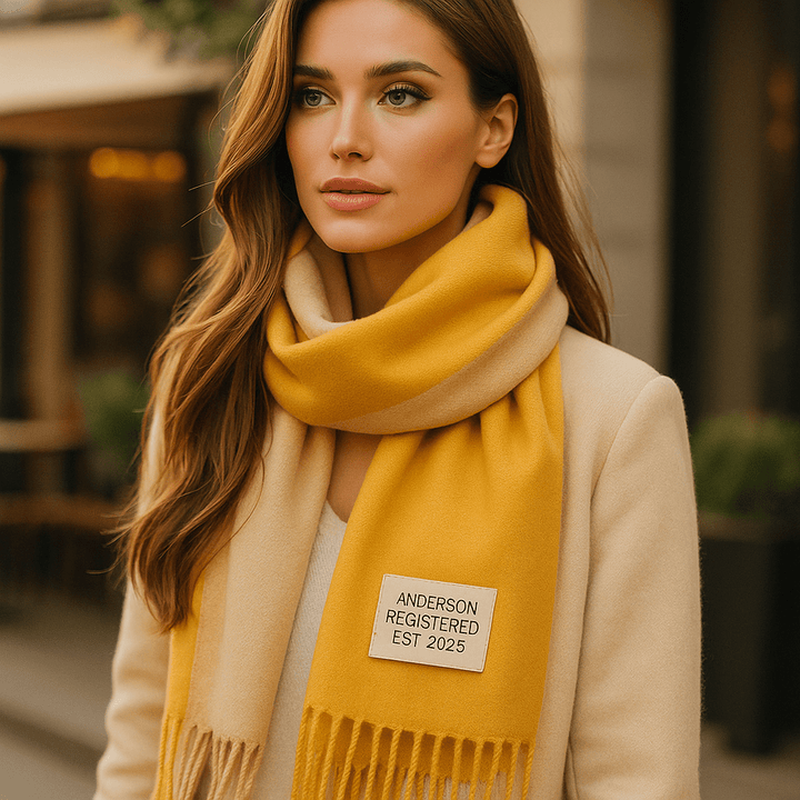 Accessoire de mode hivernal : pashmina réversible femme, polyvalent et chic.