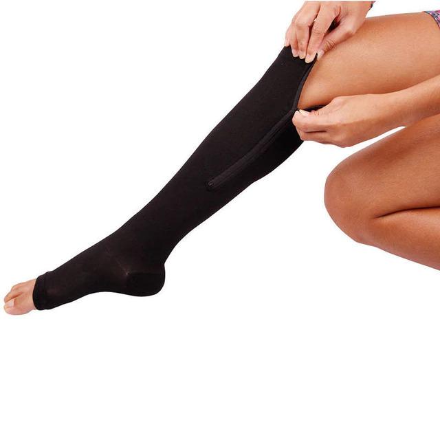 Chaussettes de compression unisexe, qualité médicale, 20-30 mmHg. Idéales pour le confort et le soulagement des jambes.