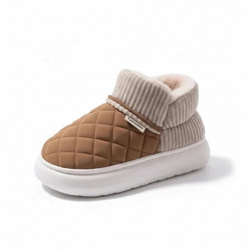 Pantoufles d'hiver extra chaudes pour femmes, avec doublure douce pour un maximum de chaleur.
